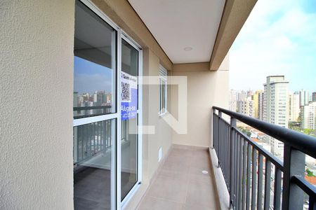 Varanda da Sala de apartamento para alugar com 2 quartos, 60m² em Campestre, Santo André