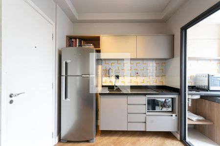 Cozinha de kitnet/studio à venda com 1 quarto, 35m² em Pinheiros, São Paulo