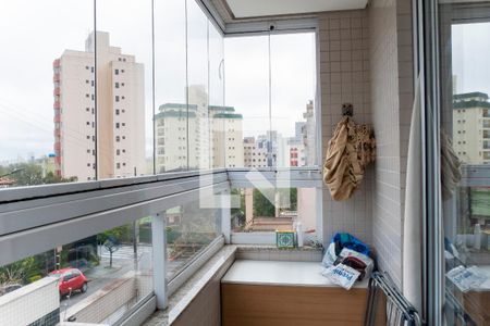 Varanda da Sala de apartamento à venda com 2 quartos, 76m² em Centro, São Bernardo do Campo