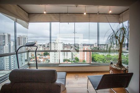 Varanda de apartamento à venda com 3 quartos, 140m² em Vila Monte Alegre, São Paulo