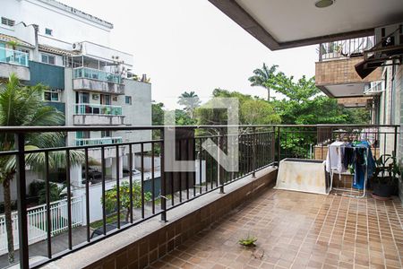 Varanda  de apartamento à venda com 2 quartos, 100m² em Recreio dos Bandeirantes, Rio de Janeiro