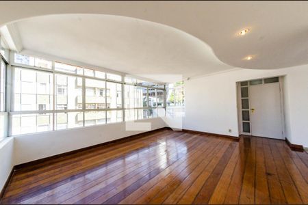 Sala de apartamento para alugar com 3 quartos, 187m² em Luxemburgo, Belo Horizonte