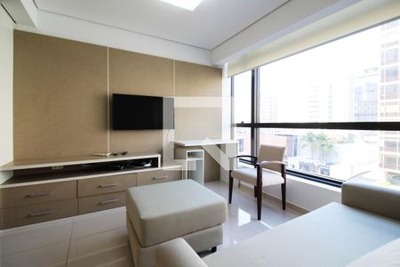 Sala de apartamento à venda com 1 quarto, 64m² em Vila Olímpia, São Paulo