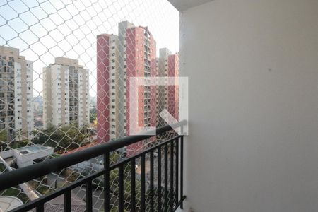 Varanda da Sala de apartamento para alugar com 2 quartos, 50m² em Vila Ivone, São Paulo