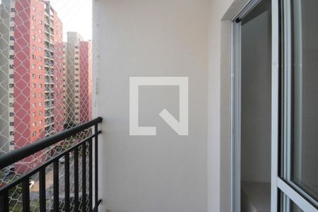 Varanda da Sala de apartamento para alugar com 2 quartos, 50m² em Vila Ivone, São Paulo