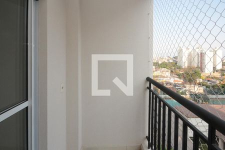 Varanda da Sala de apartamento para alugar com 2 quartos, 50m² em Vila Ivone, São Paulo