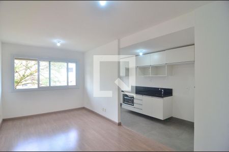 Sala de apartamento para alugar com 1 quarto, 52m² em Marechal Rondon, Canoas