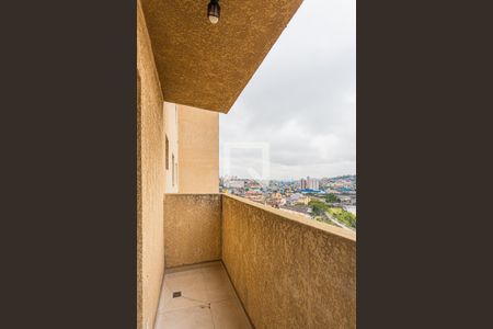 Varanda da Sala de apartamento para alugar com 2 quartos, 53m² em Vila João Ramalho, Santo André