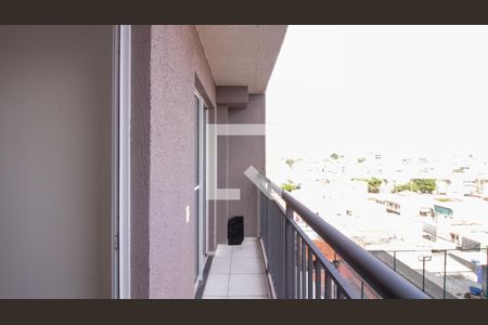 Varanda de apartamento para alugar com 1 quarto, 31m² em Vila Tolstoi, São Paulo