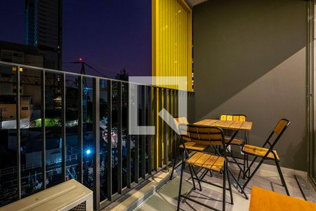 Studio - Varanda de apartamento para alugar com 1 quarto, 27m² em Sumarezinho, São Paulo