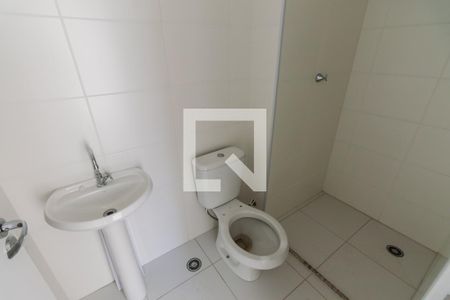 Banheiro da Suíte de apartamento à venda com 1 quarto, 29m² em Bom Retiro, São Paulo