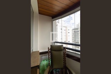 Varanda da Sala de apartamento à venda com 3 quartos, 73m² em Vila Gumercindo, São Paulo