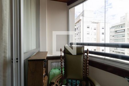 Varanda da Sala de apartamento à venda com 3 quartos, 73m² em Vila Gumercindo, São Paulo