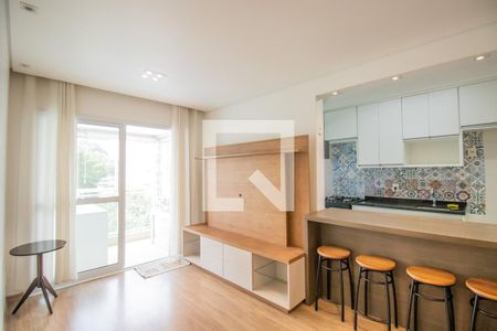 Sala  de apartamento para alugar com 2 quartos, 64m² em Vila Alexandria, São Paulo