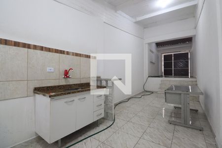 Cozinha de casa para alugar com 1 quarto, 37m² em Parque das Nações, Santo André
