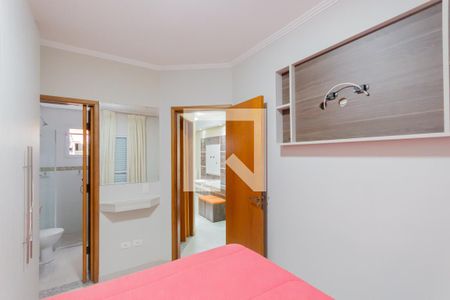 Suíte  de apartamento à venda com 2 quartos, 60m² em Vila Sao Pedro, Santo André