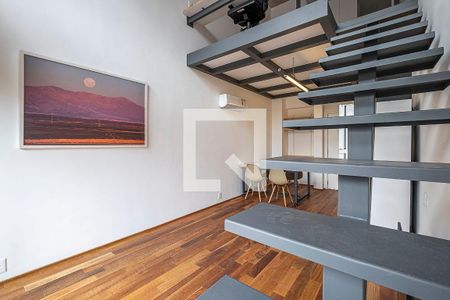 Sala/Cozinha de apartamento à venda com 1 quarto, 43m² em Jardim das Bandeiras, São Paulo