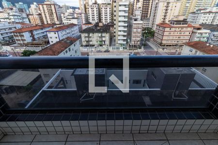 Detalhe da varanda de apartamento para alugar com 2 quartos, 78m² em Boqueirão, Praia Grande