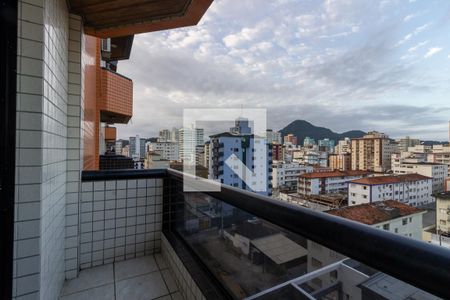 Varanda de apartamento para alugar com 2 quartos, 78m² em Boqueirão, Praia Grande