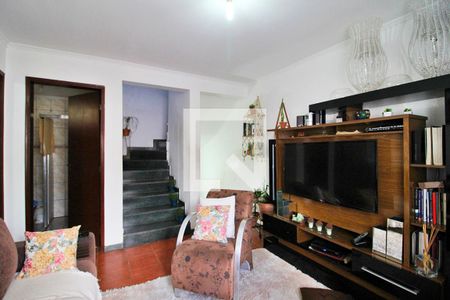 Sala 2 de casa à venda com 6 quartos, 450m² em Jardim Santo Alberto, Santo André