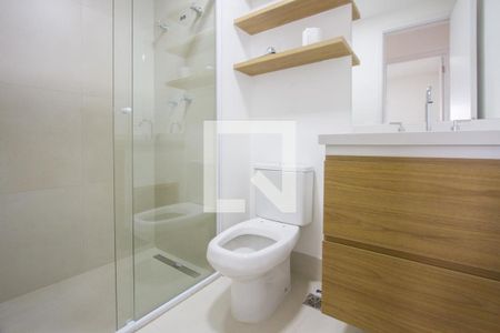 Banheiro de apartamento para alugar com 2 quartos, 64m² em Jardim Caravelas, São Paulo