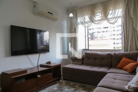 Sala de apartamento para alugar com 2 quartos, 80m² em Boqueirão, Santos