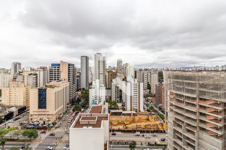 Vista de apartamento à venda com 3 quartos, 157m² em Indianópolis, São Paulo