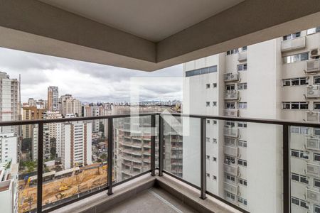 Varanda de apartamento à venda com 3 quartos, 157m² em Indianópolis, São Paulo