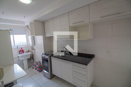 Cozinha de apartamento para alugar com 1 quarto, 47m² em Campo Belo, São Paulo