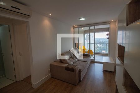 Sala de apartamento para alugar com 1 quarto, 47m² em Campo Belo, São Paulo