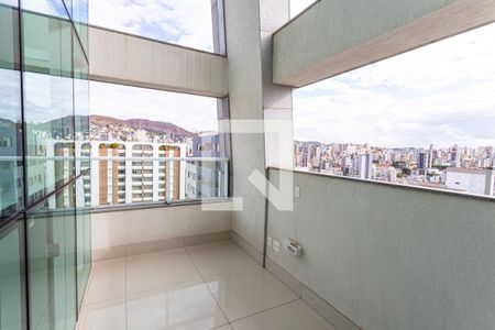 Varanda da Sala de apartamento à venda com 3 quartos, 431m² em Cruzeiro, Belo Horizonte