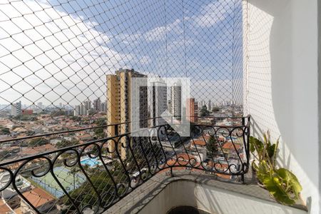 Varanda da Sala de apartamento para alugar com 2 quartos, 59m² em Vila Santo Estéfano, São Paulo