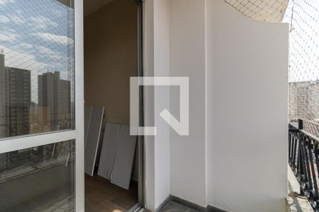 Varanda da Sala de apartamento para alugar com 2 quartos, 59m² em Vila Santo Estéfano, São Paulo