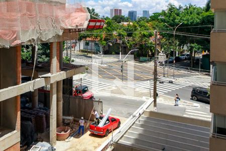 Sala - Vista de apartamento para alugar com 1 quarto, 33m² em Santo Amaro, São Paulo