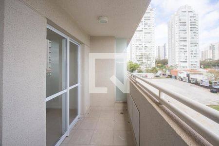 Varanda de apartamento para alugar com 1 quarto, 33m² em Santo Amaro, São Paulo