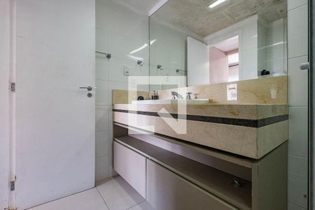 Banheiro de kitnet/studio para alugar com 1 quarto, 30m² em Jardim Paulista, São Paulo