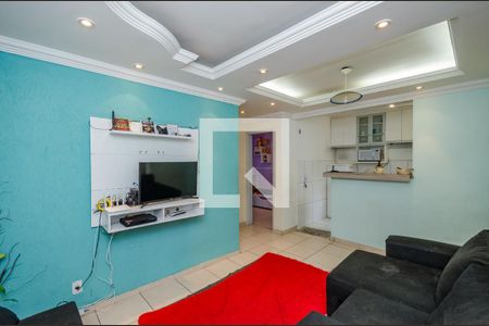 Sala de apartamento à venda com 2 quartos, 47m² em Salgado Filho, Belo Horizonte