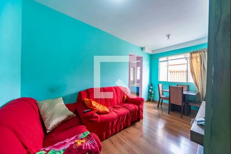 Sala de apartamento à venda com 2 quartos, 51m² em Jardim Ipanema, Santo André