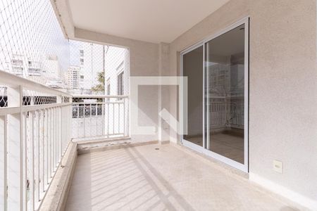 Varanda da Sala de apartamento para alugar com 3 quartos, 82m² em Vila Isa, São Paulo