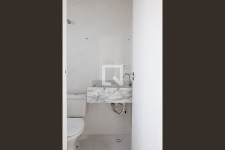 Banheiro do Quarto 1 de apartamento à venda com 2 quartos, 47m² em Campestre, Santo André