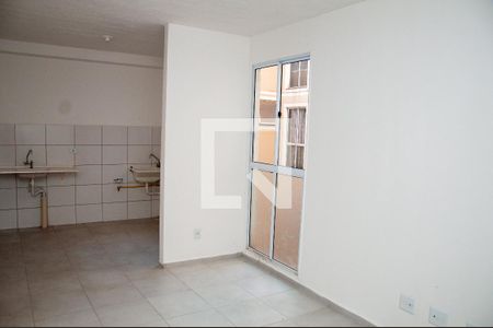 Sala e Cozinha de apartamento à venda com 2 quartos, 44m² em Sapucaias, Contagem