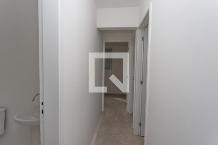 Corredor  de apartamento à venda com 3 quartos, 62m² em Centro, Diadema