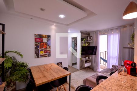 Sala de apartamento para alugar com 2 quartos, 45m² em Vila Caraguatá, São Paulo