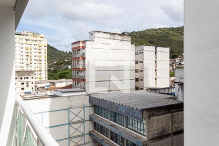 varanda de apartamento à venda com 1 quarto, 64m² em Rio Comprido, Rio de Janeiro