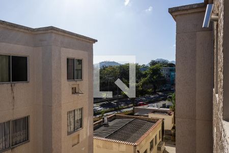 Vista da Sala de apartamento para alugar com 2 quartos, 44m² em Campo Grande, Rio de Janeiro