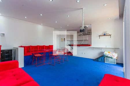 Sala de apartamento à venda com 2 quartos, 84m² em Vila Humaitá, Santo André