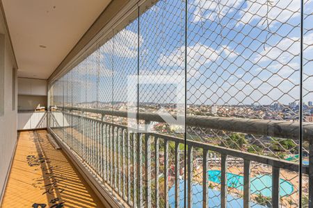 Varanda da Sala / Suite de apartamento à venda com 2 quartos, 84m² em Vila Humaitá, Santo André