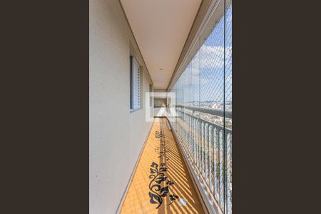 Varanda da Sala / Suite de apartamento à venda com 2 quartos, 84m² em Vila Humaitá, Santo André