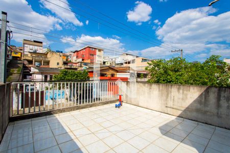 Varanda do quarto 1 de casa à venda com 3 quartos, 179m² em Vila Linda, Santo André