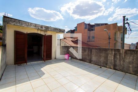 Varanda do quarto 1 de casa à venda com 3 quartos, 179m² em Vila Linda, Santo André